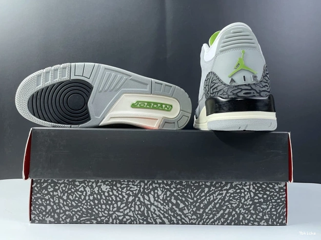 Rep TBK Retro Chlorophyll 136064-006 Air Jordan 3 0724